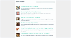 Desktop Screenshot of jologriffin.com