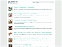 Tablet Screenshot of jologriffin.com